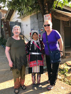 Linda, Joyce, traditional Thai