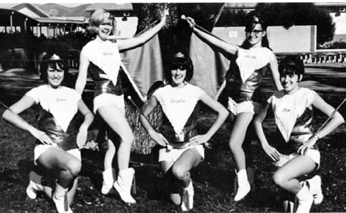 CVHS Majorettes, 1966