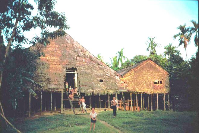 Front of a Longhouse